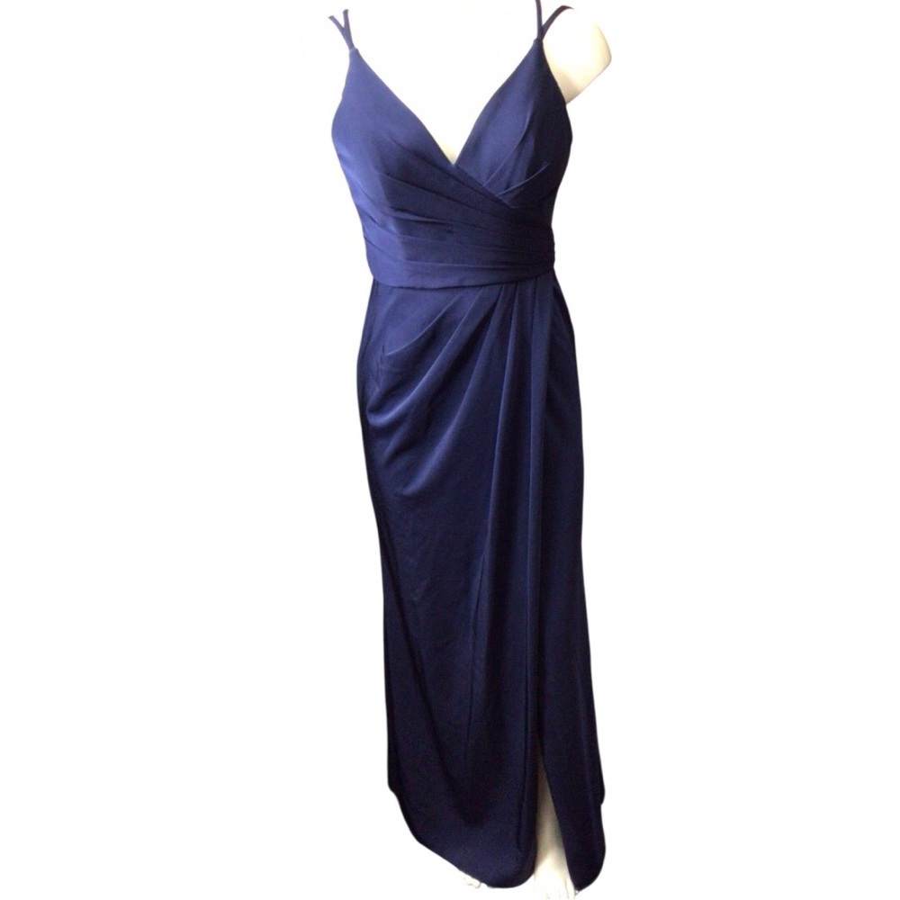 Elegant Navy Maxi Dress size 10
